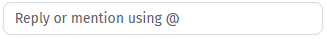New Reply Textbox
